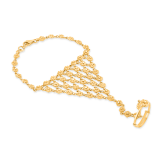 22ct Sunrise Gold Poncha | 7 Inches | Rosette Collection 22ct Sunrise Gold Poncha | 7 Inches | Rosette Collection