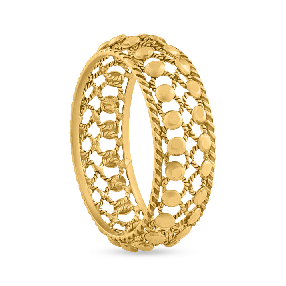 22 Ayar Altın Yüzük Bandı | L Beden 22 Ayar Altın Yüzük Bandı | L Beden