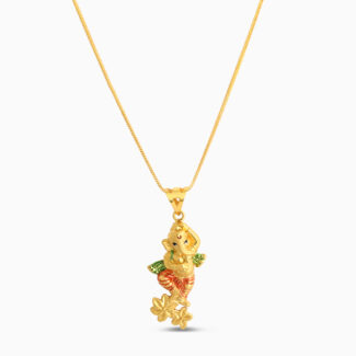22ct Gold Ganpati Pendant