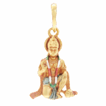 22ct Gold Hanuman Pendant