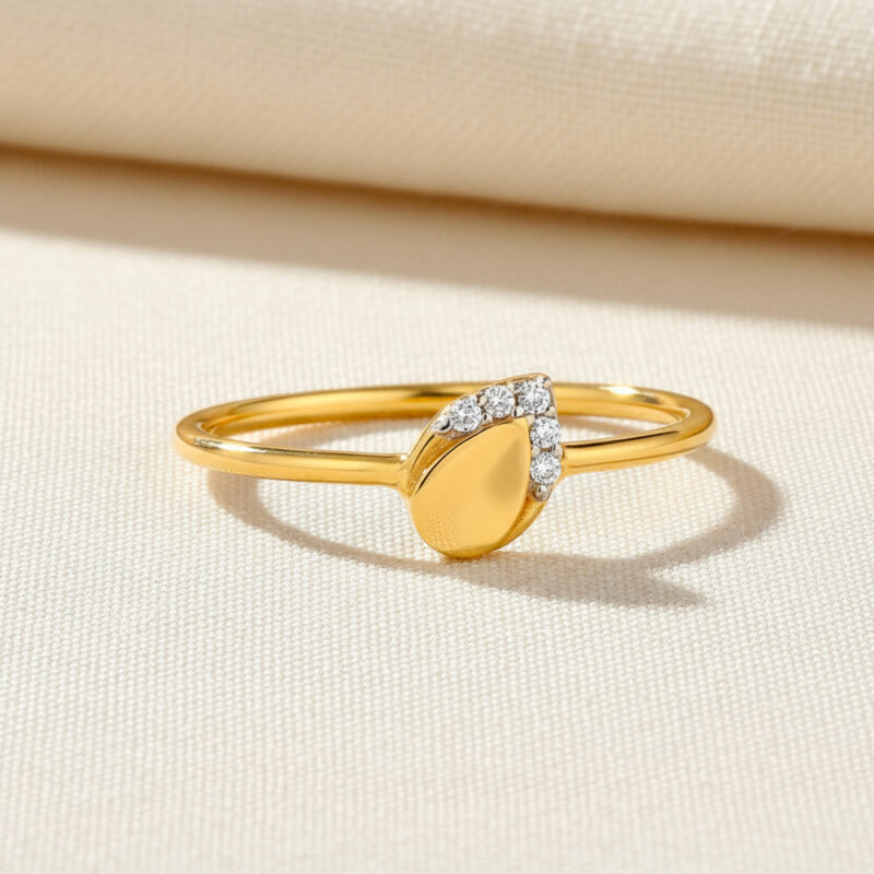 Kadınlar İçin 22 Ayar Sarı Altın Yüzük Kadınlar İçin 22 Ayar Sarı Altın Yüzük