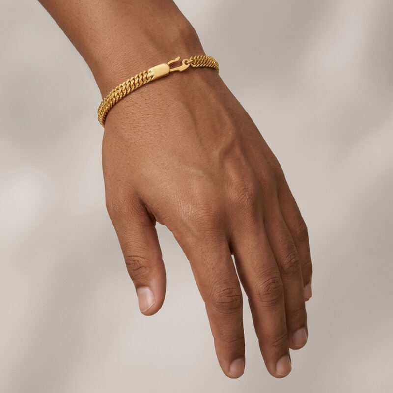 سوار رجالي من الذهب عيار 22 قيراط سوار رجالي من الذهب عيار 22 قيراط
