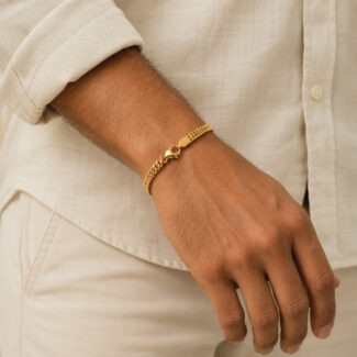 Men's Bracelet in 22ct Gold Men's Bracelet in 22ct Gold