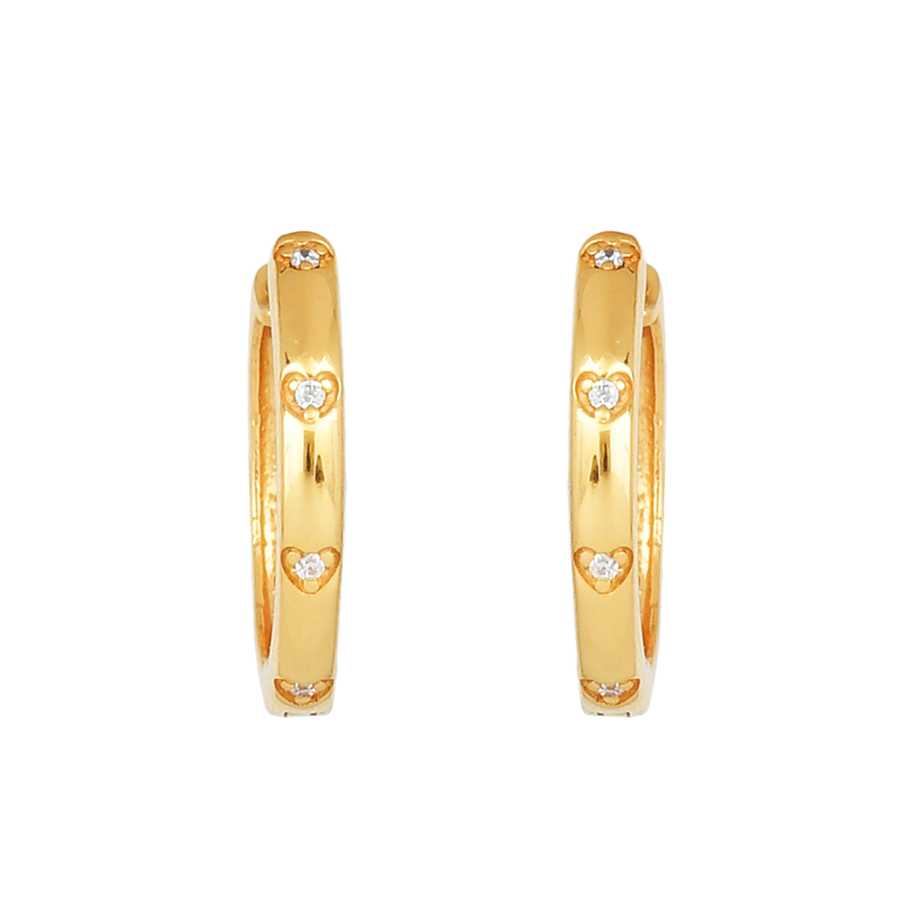 أطواق من الذهب عيار 22 قيراط مع أحجار الزركونيا المكعبة أطواق من الذهب عيار 22 قيراط مع أحجار الزركونيا المكعبة