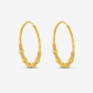 Classic 22ct Gold Hoop Earrings Classic 22ct Gold Hoop Earrings