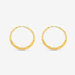 Klasik 22 Ayar Altın Halka Küpe Klasik 22 Ayar Altın Halka Küpe