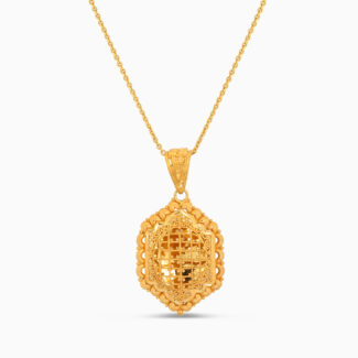 Lattice Pendant in 22ct Gold