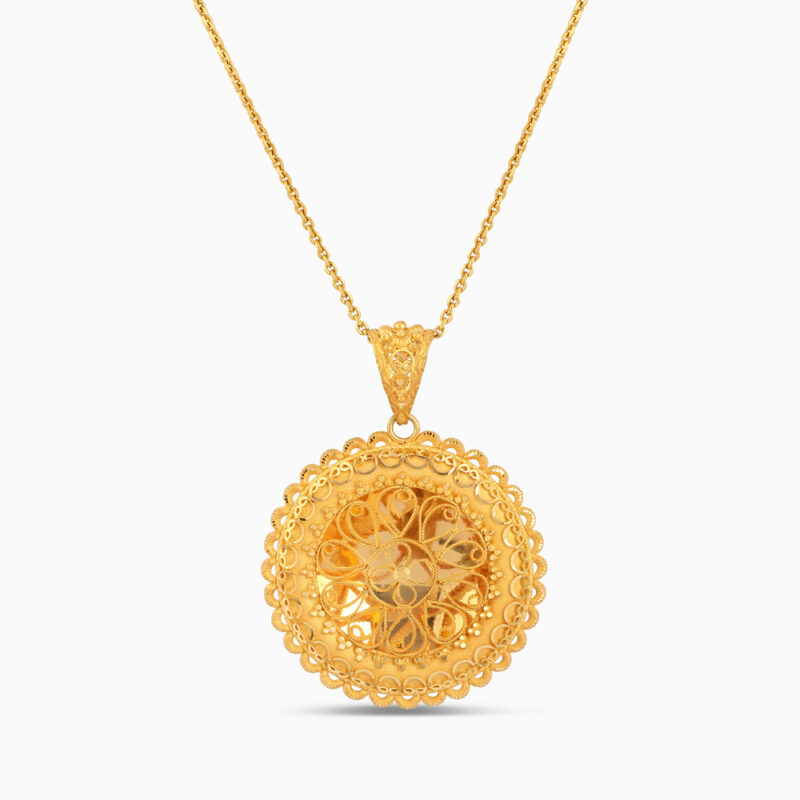 Floral Radiance Round Pendant Floral Radiance Round Pendant