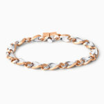 Fusion 950 Platinum & 18ct Rose Gold Men’s Bracelet Fusion 950 Platinum & 18ct Rose Gold Men’s Bracelet
