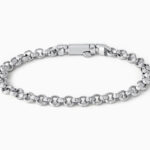 Refined Link 950 Platinum Men’s Bracelet