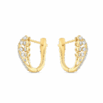 18 Ayar Pırlantalı Altın Küpe 18 Ayar Pırlantalı Altın Küpe