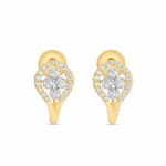 18 Ayar Altın Pırlanta Paisley Saplama Küpe 18 Ayar Altın Pırlanta Paisley Saplama Küpe