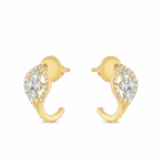 18 Ayar Altın Pırlanta Paisley Saplama Küpe 18 Ayar Altın Pırlanta Paisley Saplama Küpe