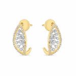 18ct Gold Diamond Blossom Stud Earrings 18ct Gold Diamond Blossom Stud Earrings