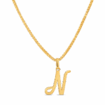 22ct Initial N Pendant