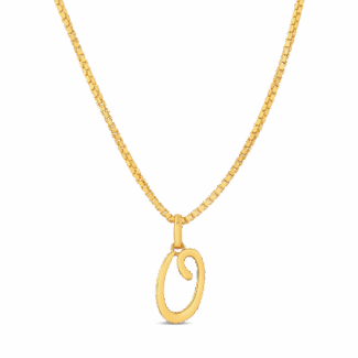 22ct Initial O Pendant 22ct Initial O Pendant
