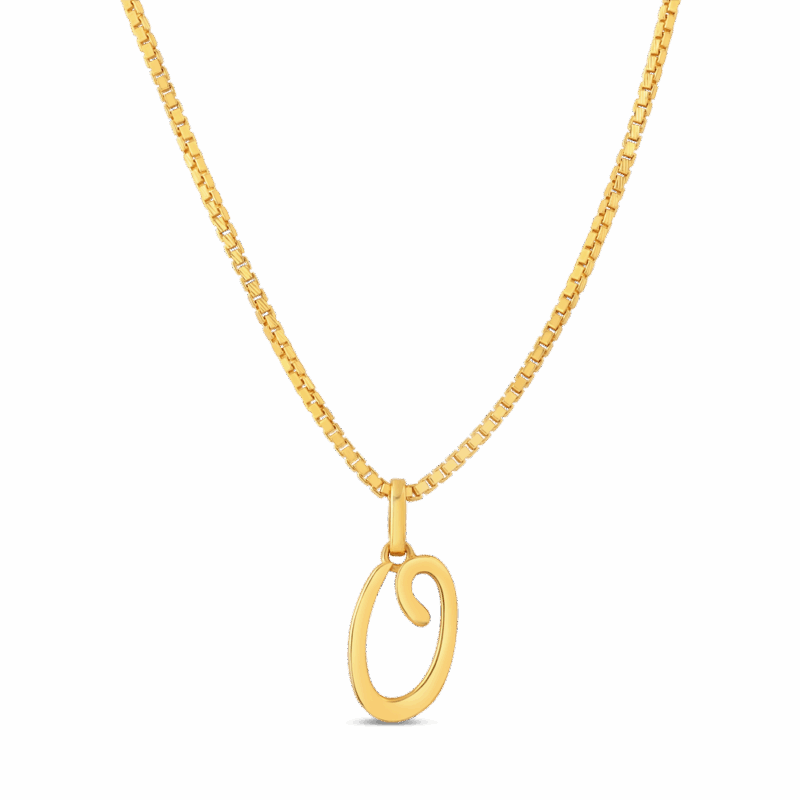 22ct Baş Harfi O Kolye 22ct Baş Harfi O Kolye