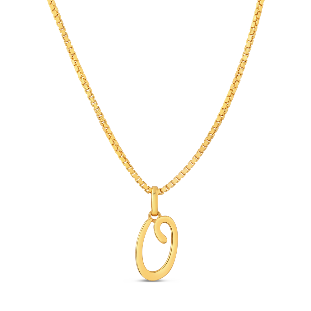 22ct Baş Harfi O Kolye 22ct Baş Harfi O Kolye