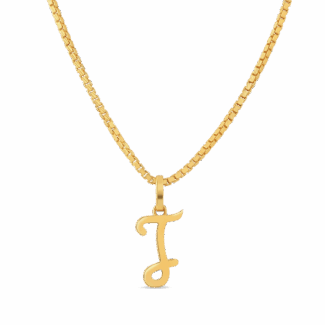 Real Gold Initial J Pendant Real Gold Initial J Pendant