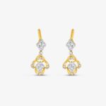 Radiant Bloom Diamond Earrings