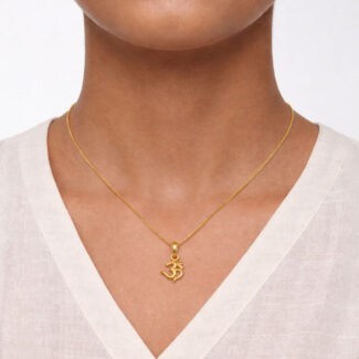 22ct Gold Om Symbol Pendant 22ct Gold Om Symbol Pendant