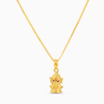 Ganesh Blessings Pendant in 22ct Gold