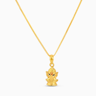 Ganesh Blessings Pendant in 22ct Gold Ganesh Blessings Pendant in 22ct Gold