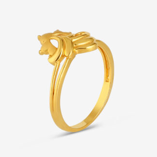 22ct Gold Crown Bloom Ring | Size Q 22ct Gold Crown Bloom Ring | Size Q