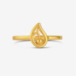 22ct Gold Paisley-Motiv Ring | Größe P ½