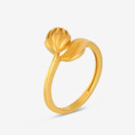 22 Ayar Altın Çiçek Tomurcuğu Yüzük | K 1/2 Beden 22 Ayar Altın Çiçek Tomurcuğu Yüzük | K 1/2 Beden