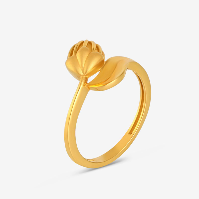 22 Ayar Altın Çiçek Tomurcuğu Yüzük | K 1/2 Beden 22 Ayar Altın Çiçek Tomurcuğu Yüzük | K 1/2 Beden