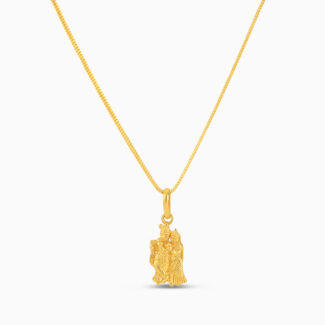 Radha Krishna Eternal Love Pendant in 22ct Gold Radha Krishna Eternal Love Pendant in 22ct Gold