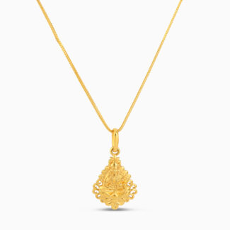Padmashree Laxmi Gold Pendant in 22ct Padmashree Laxmi Gold Pendant in 22ct
