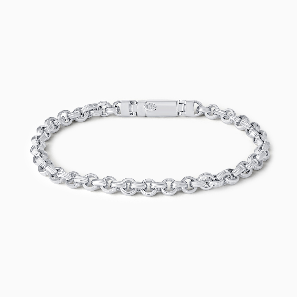 سوار رجالي كلاسيكي من البلاتين الدائري الكلاسيكي للرجال سوار رجالي كلاسيكي من البلاتين الدائري الكلاسيكي للرجال