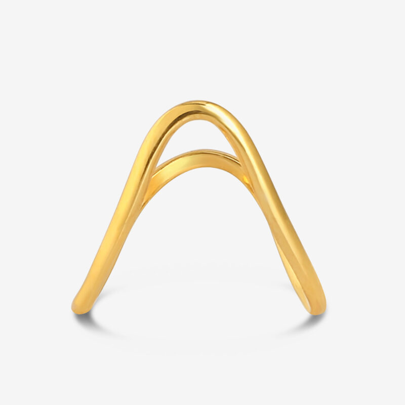 22 Ayar Altın Vanki Yüzük | O 1/2 Beden 22 Ayar Altın Vanki Yüzük | O 1/2 Beden