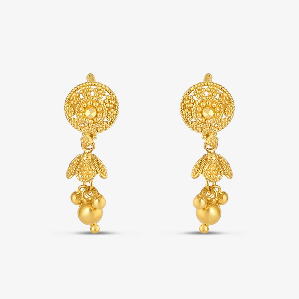 22 Ayar Altın Telkari Jhumka Küpe 22 Ayar Altın Telkari Jhumka Küpe