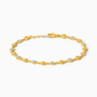 Dual Tone Gold Bracelet Dual Tone Gold Bracelet