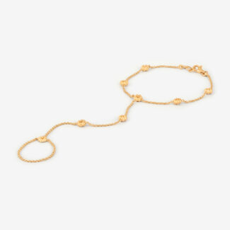 Rosette 22ct Gold Floral Poncha Rosette 22ct Gold Floral Poncha