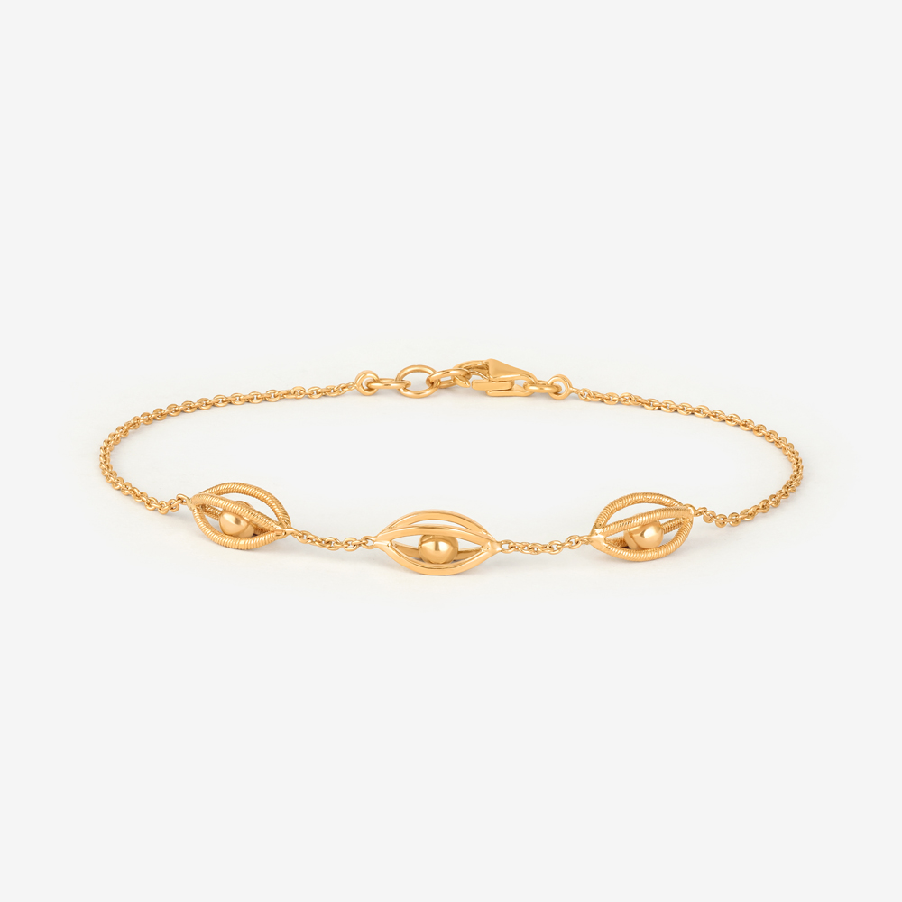 إلتشي ترايا - سوار إلتشي ترايا - ذهب عيار 22 قيراط ثلاثي الزخارف إلتشي ترايا - سوار إلتشي ترايا - ذهب عيار 22 قيراط ثلاثي الزخارف