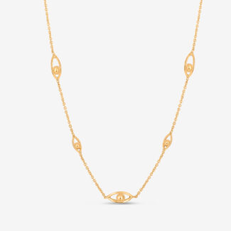 22ct Sunrise Gold Elchi Motif Necklace 22ct Sunrise Gold Elchi Motif Necklace