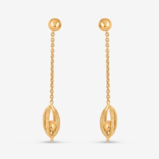 Elchi Reverie – Gold Dropper Earrings Elchi Reverie – Gold Dropper Earrings
