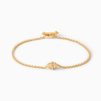 Dhwani Sunrise Gold & Diamond Bracelet