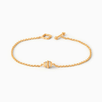 Dhwani Sunrise Gold & Diamond Bracelet