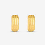 22 Ayar Altın Dikey Çizgi Saplama Küpe 22 Ayar Altın Dikey Çizgi Saplama Küpe