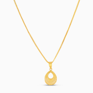 Teardrop Pendant in 22ct Gold Teardrop Pendant in 22ct Gold