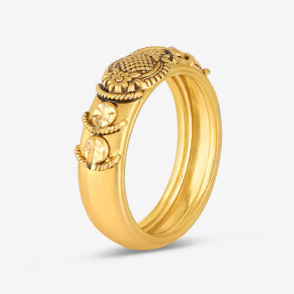 22ct Gold Armari Motif Ring | Size K