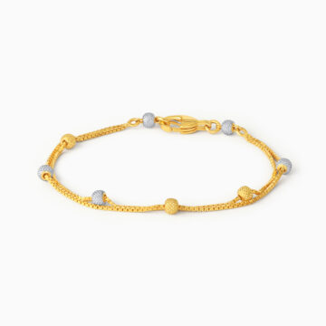 Seren Doppelperlen-Kettenarmband