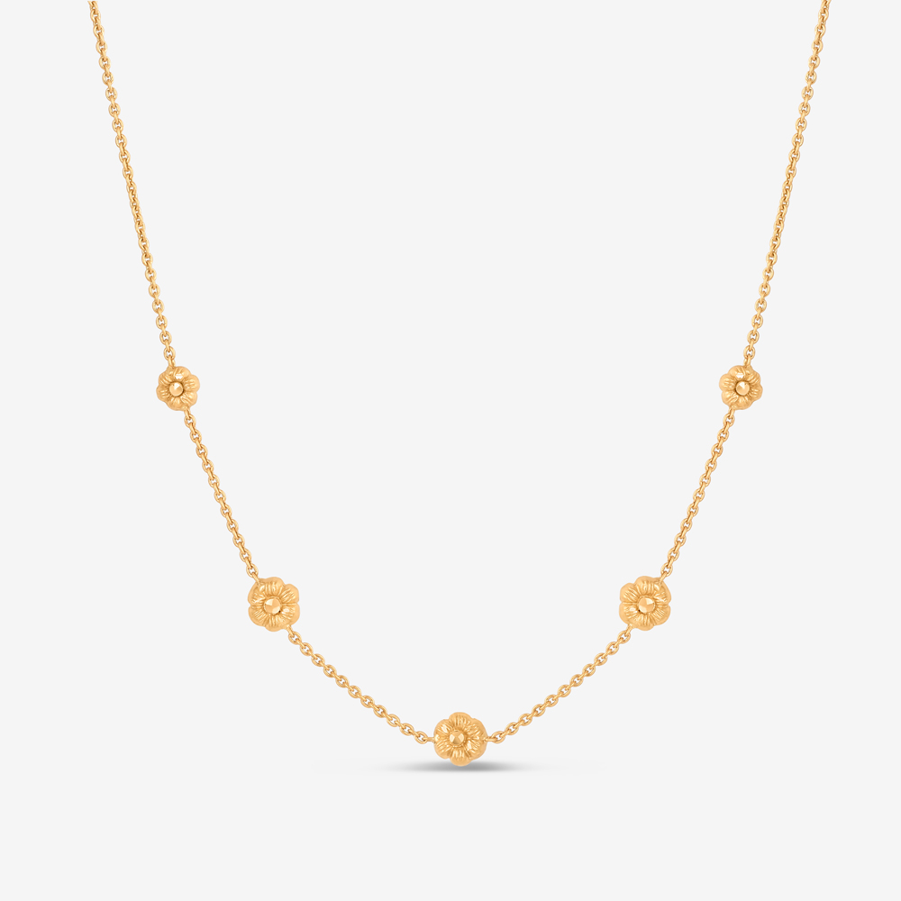 قلادة فلورا الذهبية قلادة فلورا الذهبية