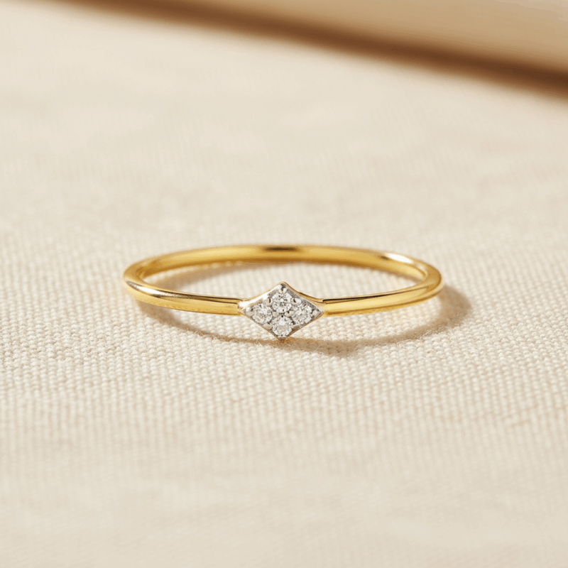 22 Ayar Altın Bayan CZ Yüzük 22 Ayar Altın Bayan CZ Yüzük