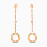 Yağmur Damlası Lilypad Küpe Yağmur Damlası Lilypad Küpe